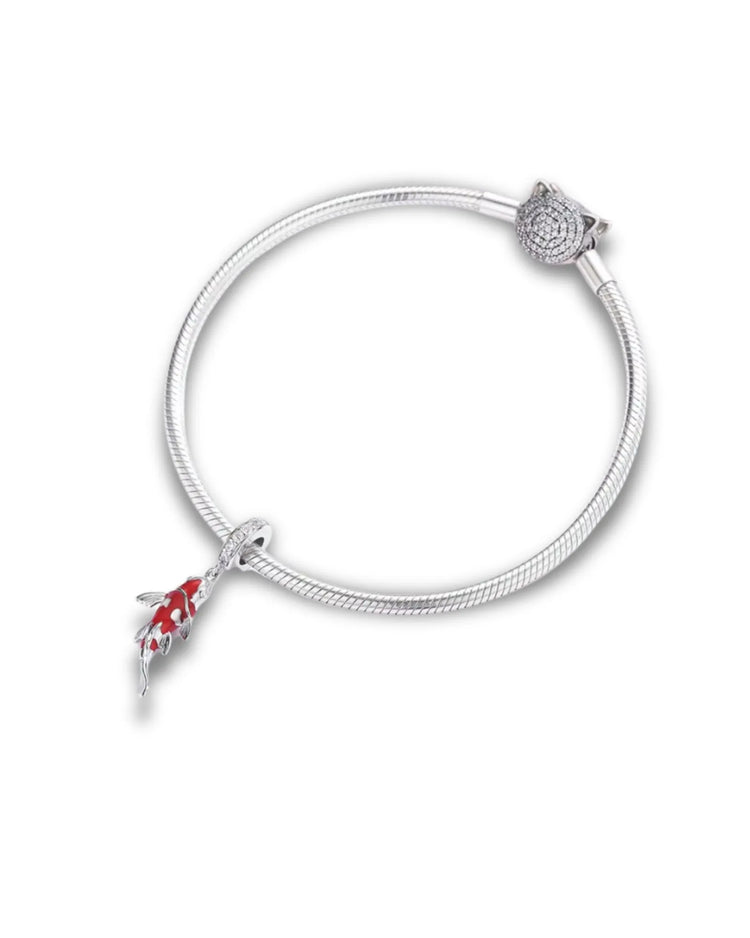 Lucky Red Koi Fish Charm