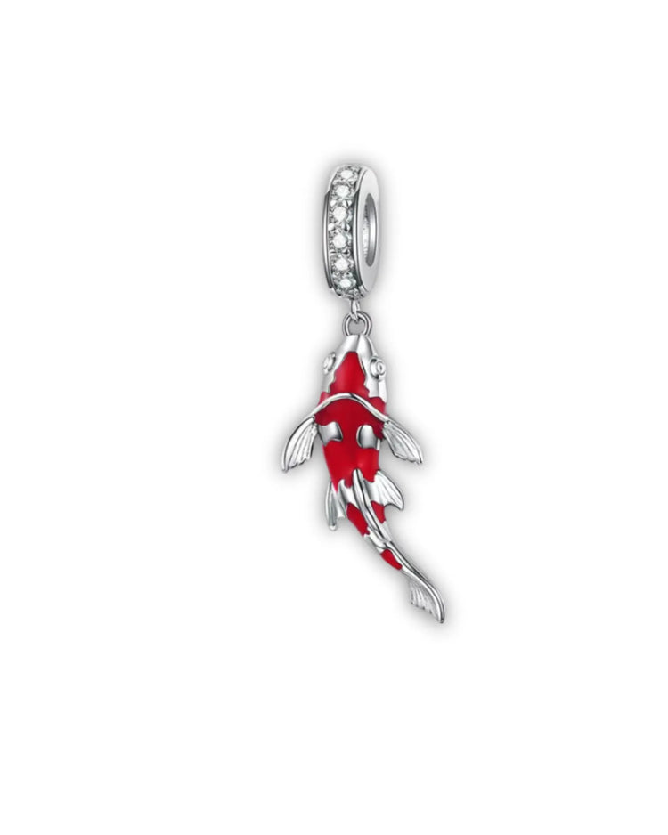 Lucky Red Koi Fish Charm