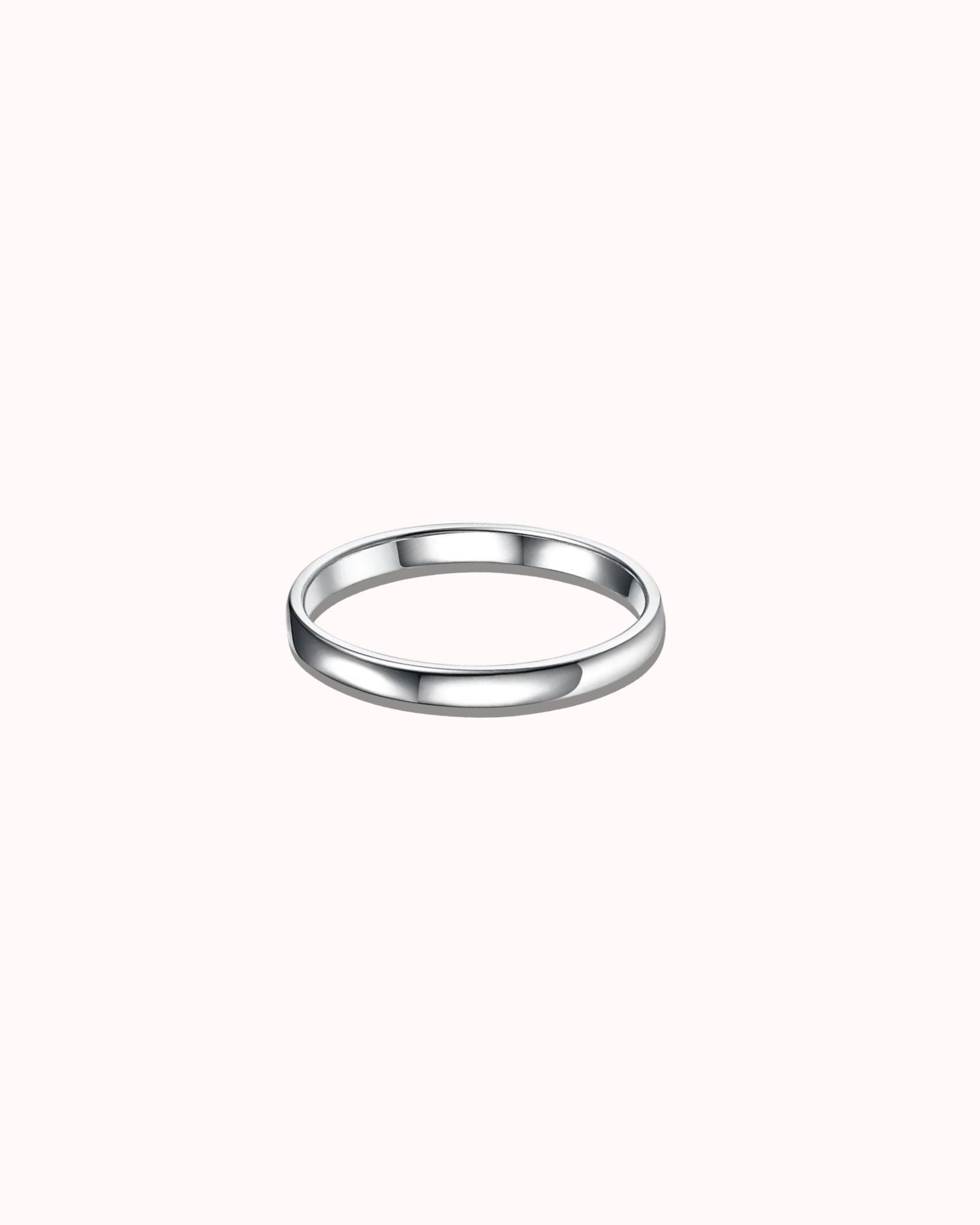 plain silver ring showcasing a sleek and polished design, perfect for daily wear and minimalistic elegance.