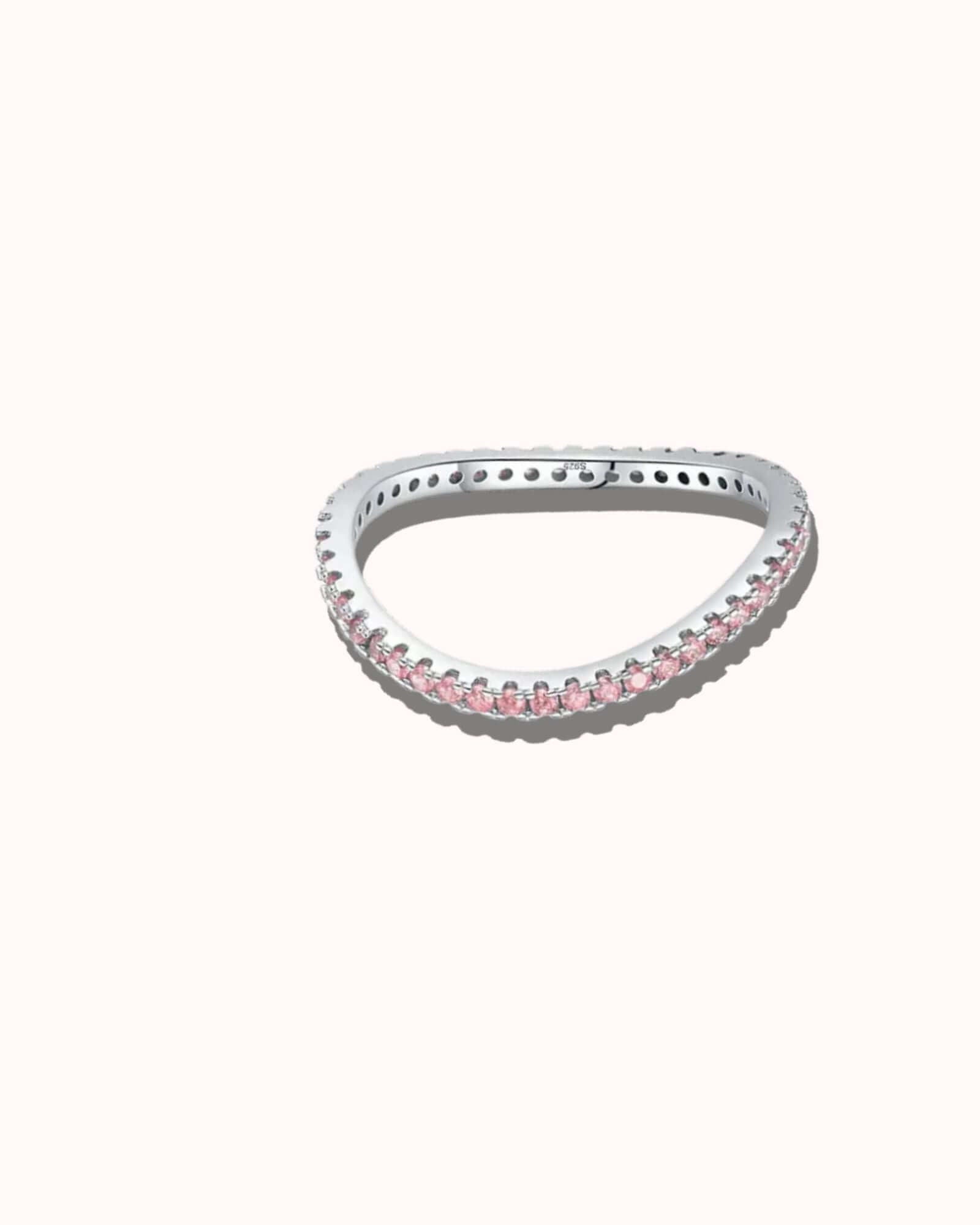 Pink Glow Eternity Band