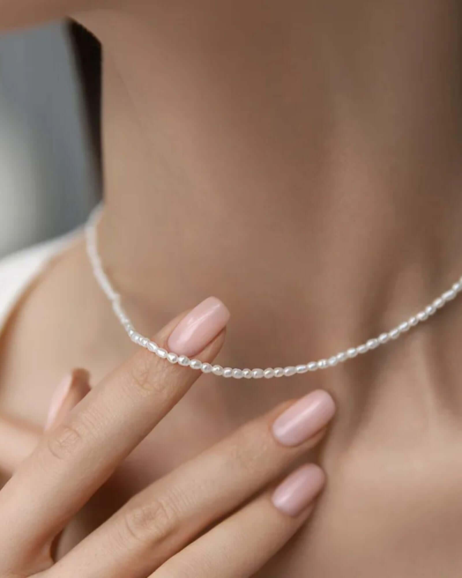 Lumii Freshwater Pearl Choker Necklace