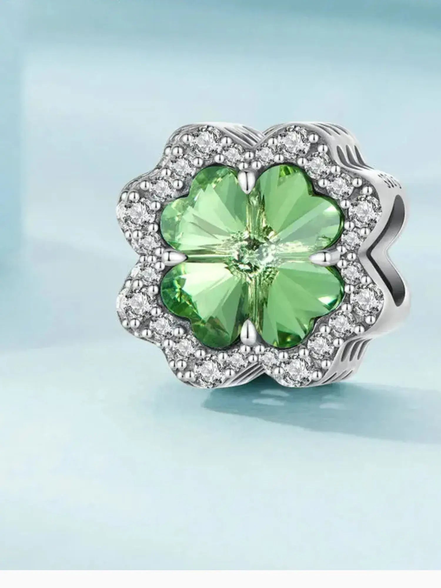 Four-leaf Clover Bead Charm