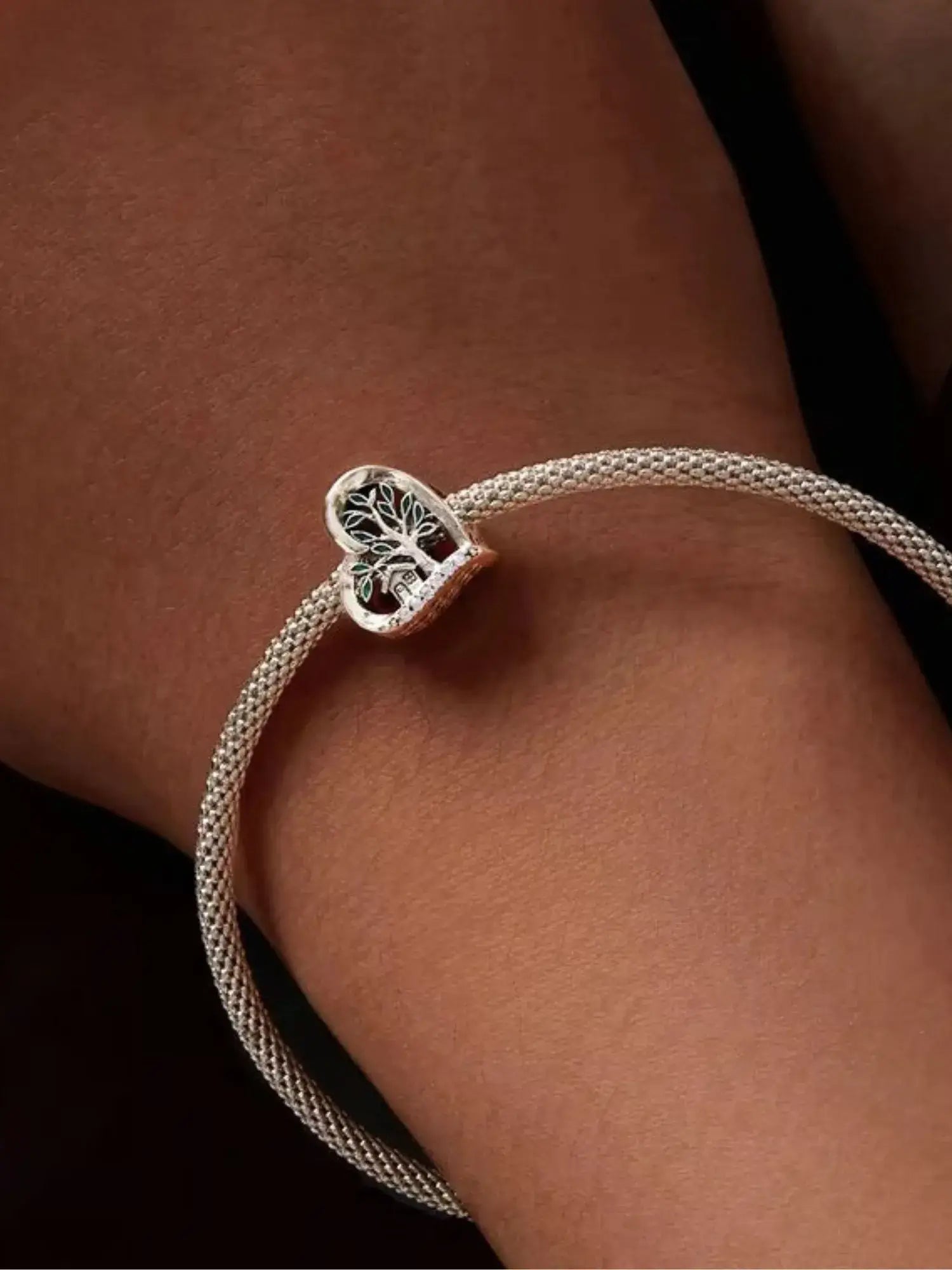 The Tree of Life Charm in Sterling Silver