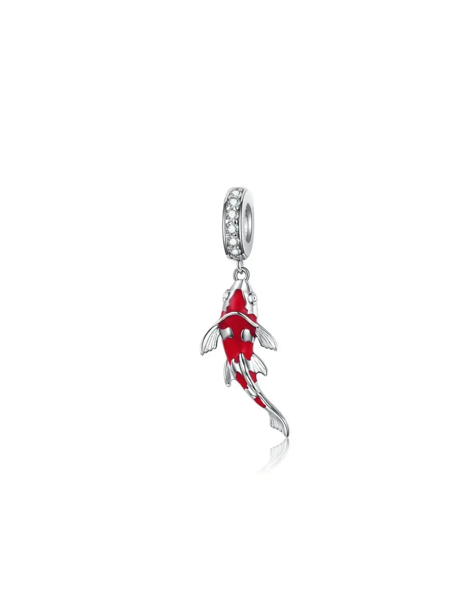 Lucky Red Koi Fish Charm