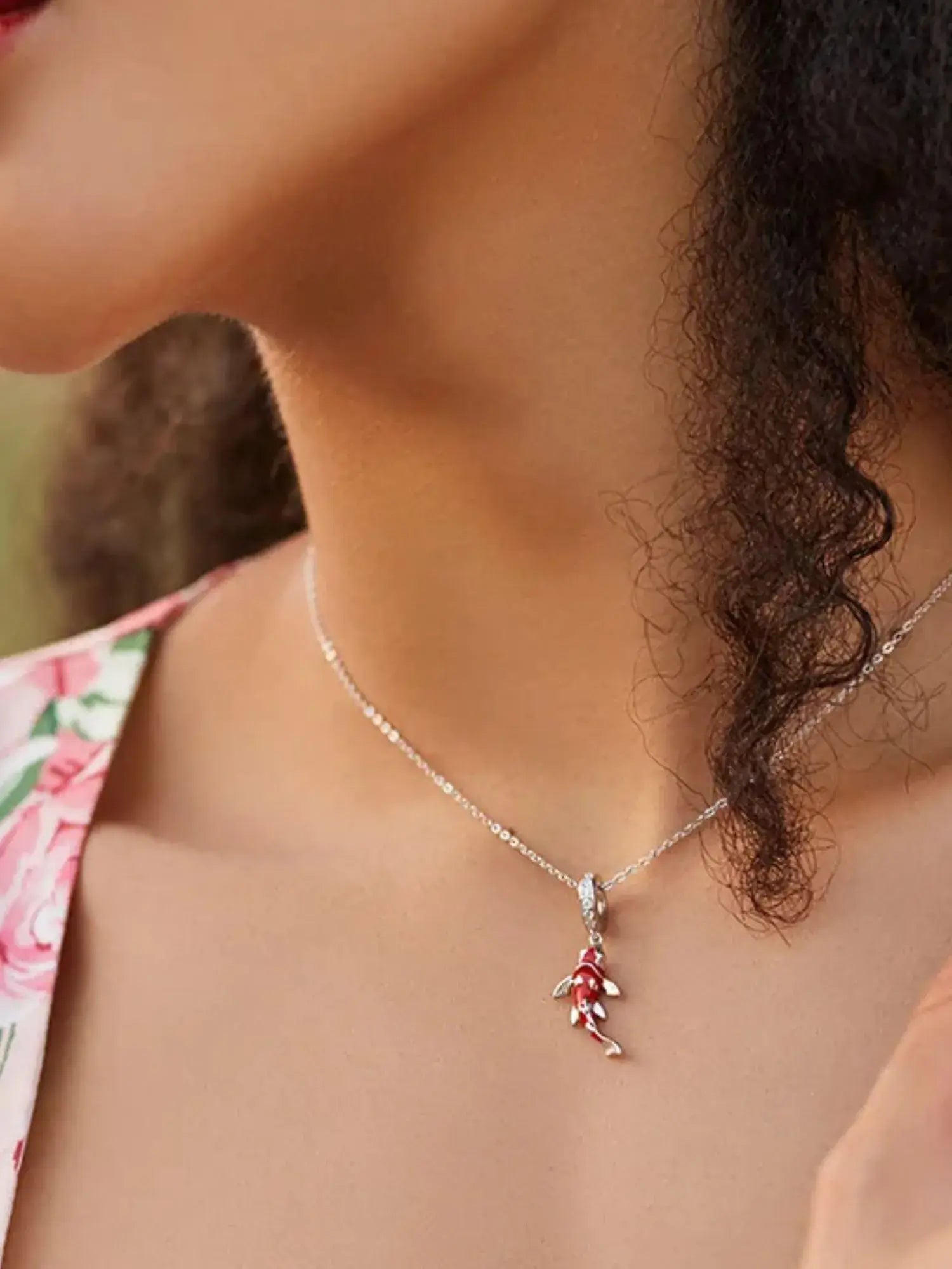 Lucky Red Koi Fish Charm