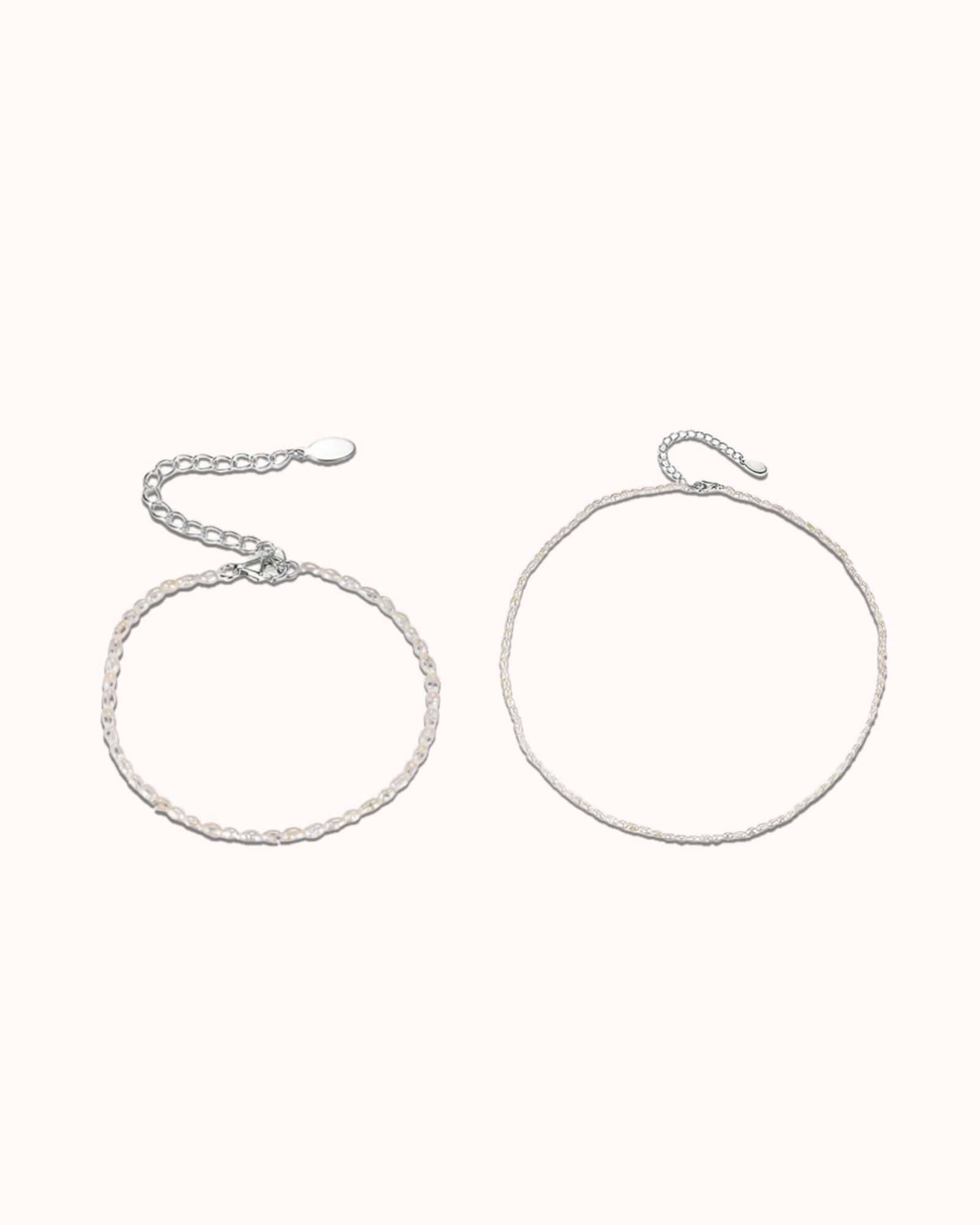 Lumii Freshwater Pearl jewellery set