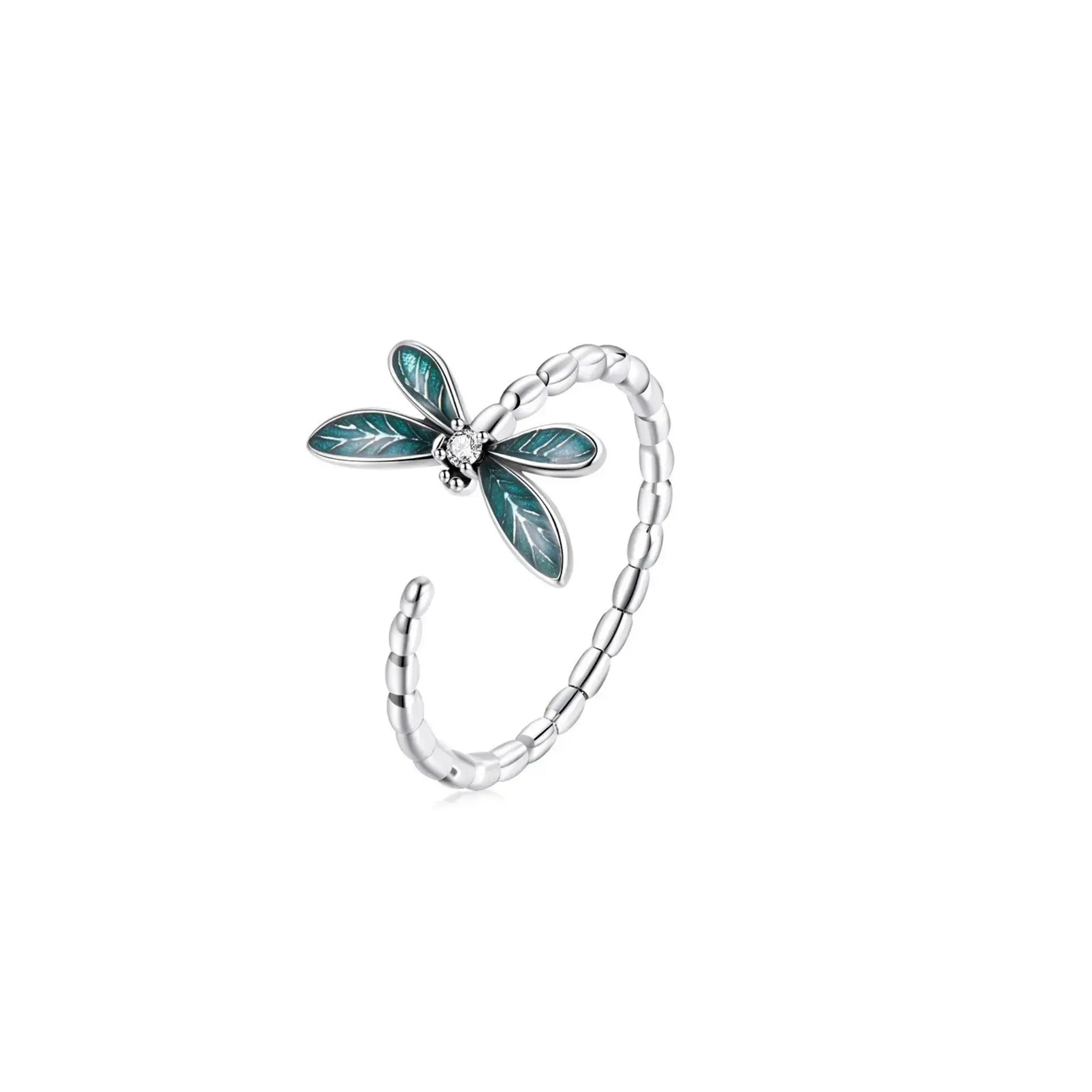 Adjustable Dragonfly Ring