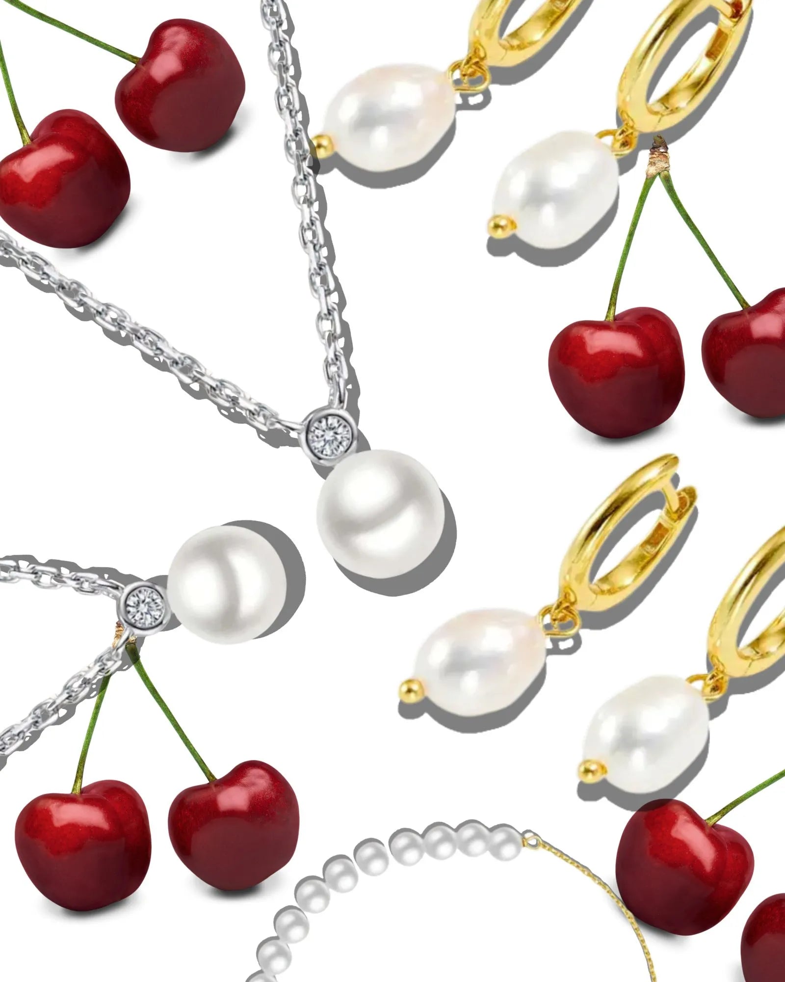 Elegant sterling silver pearl earrings showcasing a beautiful drop design, perfect for any occasion.