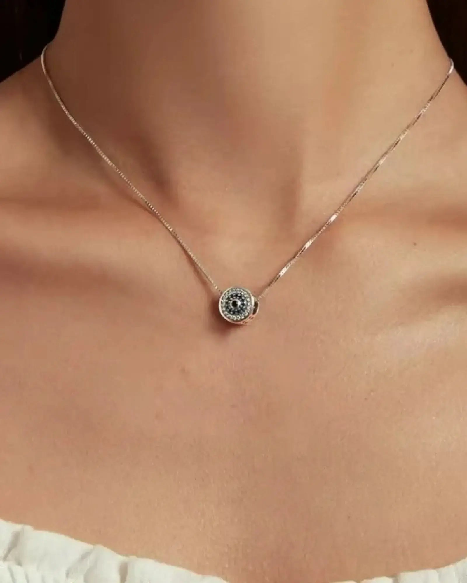 Blue Evil Eye Necklace