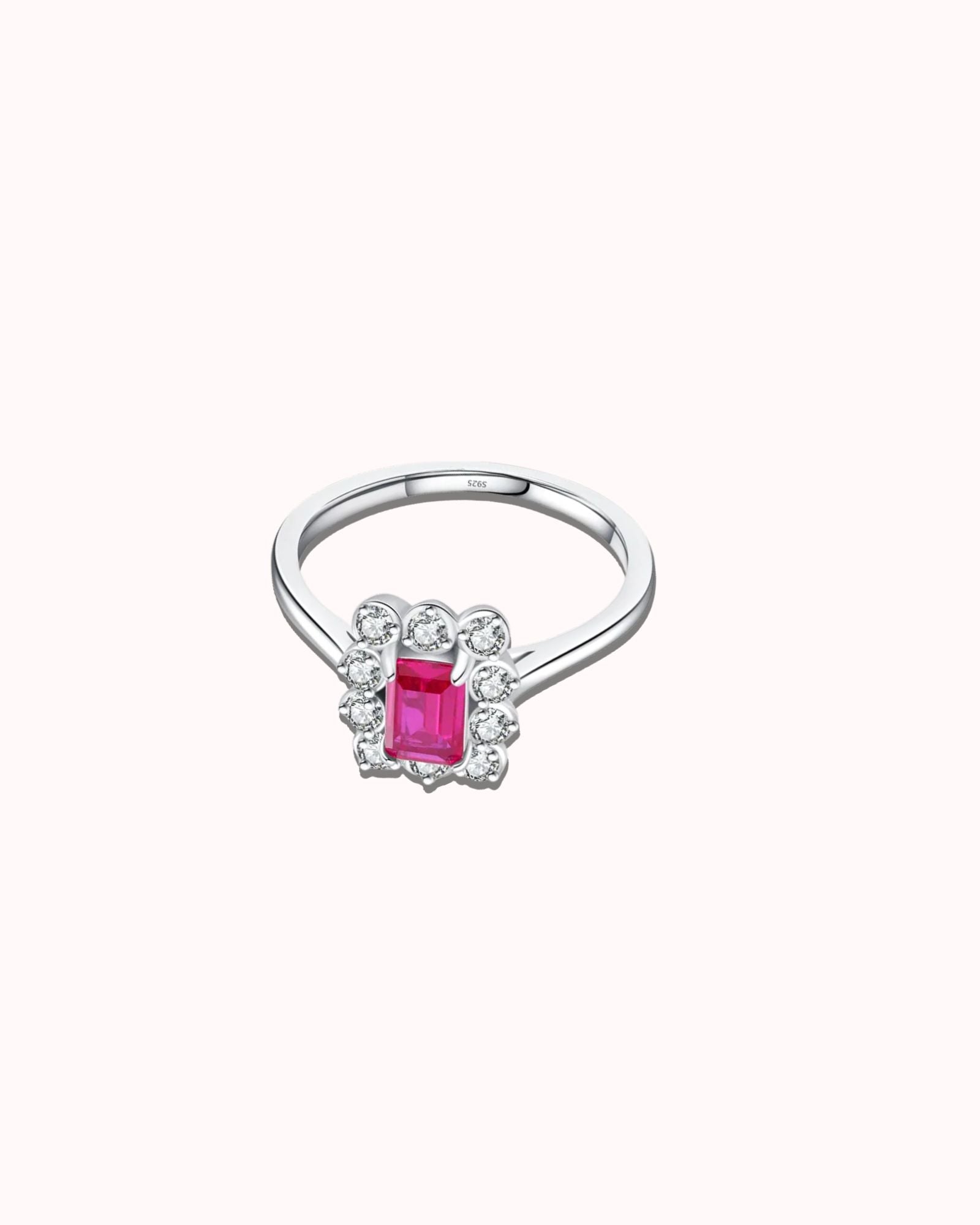 Elzara Rectangle Rings