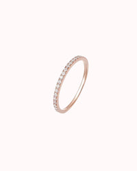 Half Eternity Ring  Rose Gold