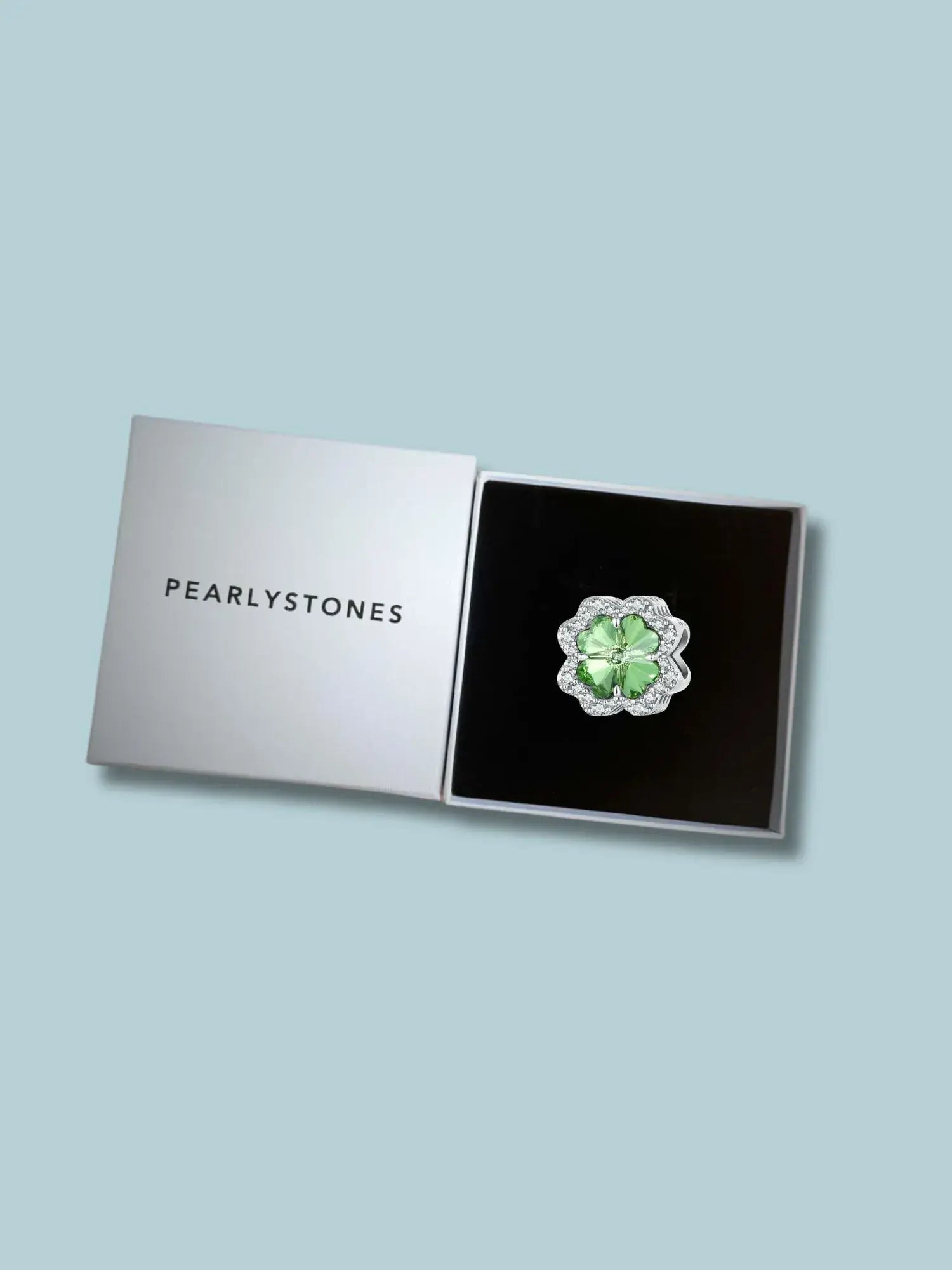 Four-leaf Clover Bead Charm