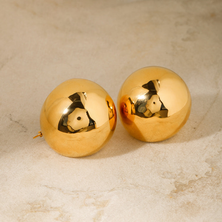 Chunky Chic Ball Earrings