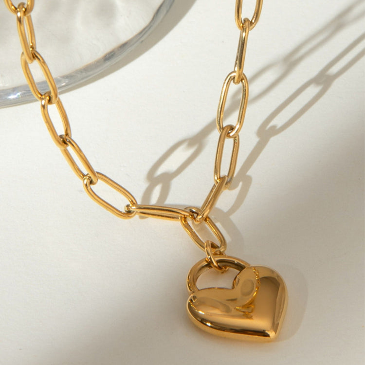 Love Me Heart Pendant Necklace