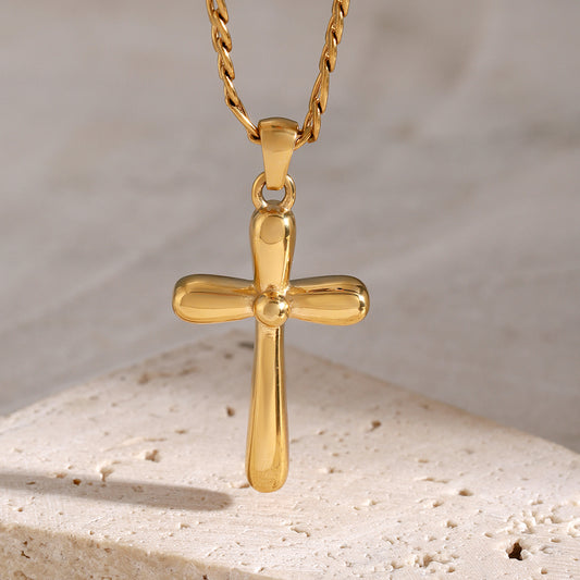 Chunky Chic Cross Necklace