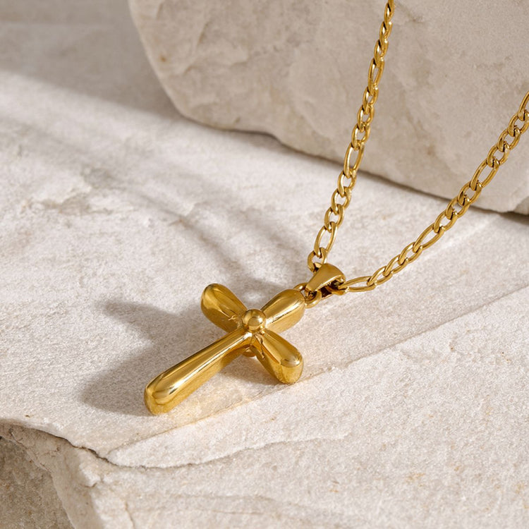 Chunky Chic Cross Necklace