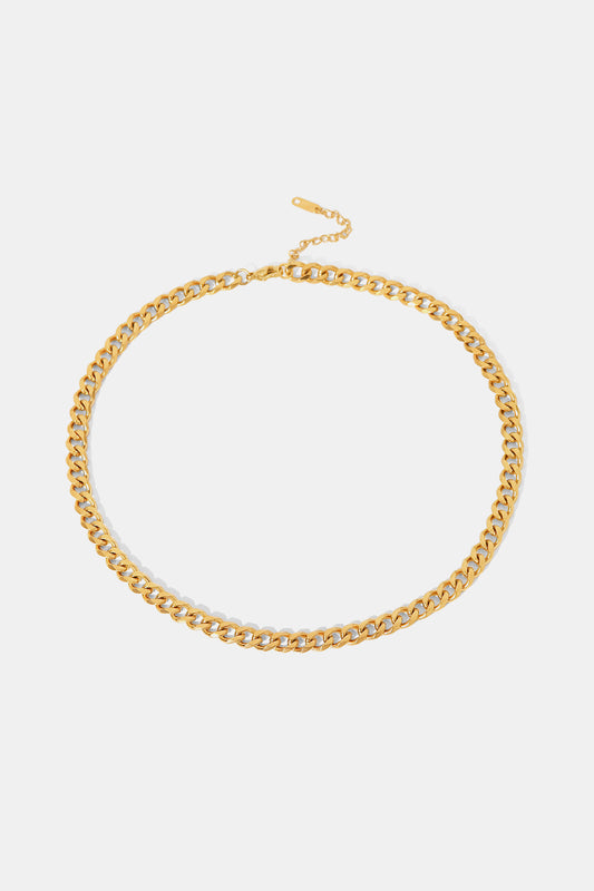 Chunky Chic Curb Chain Necklace