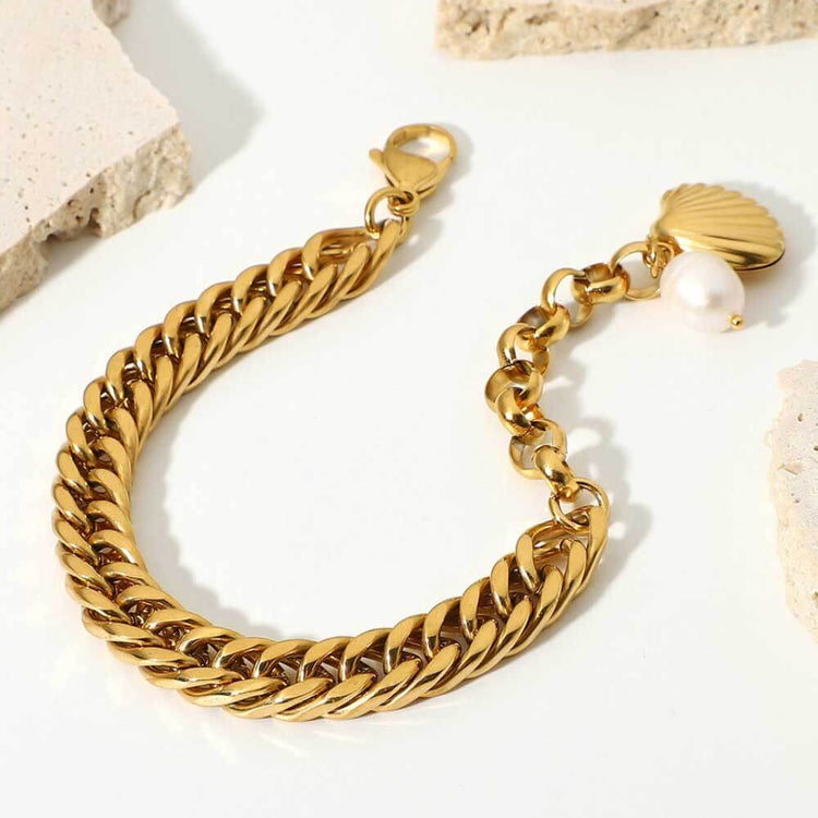 Chunky Chic Curb Chain Bracelet