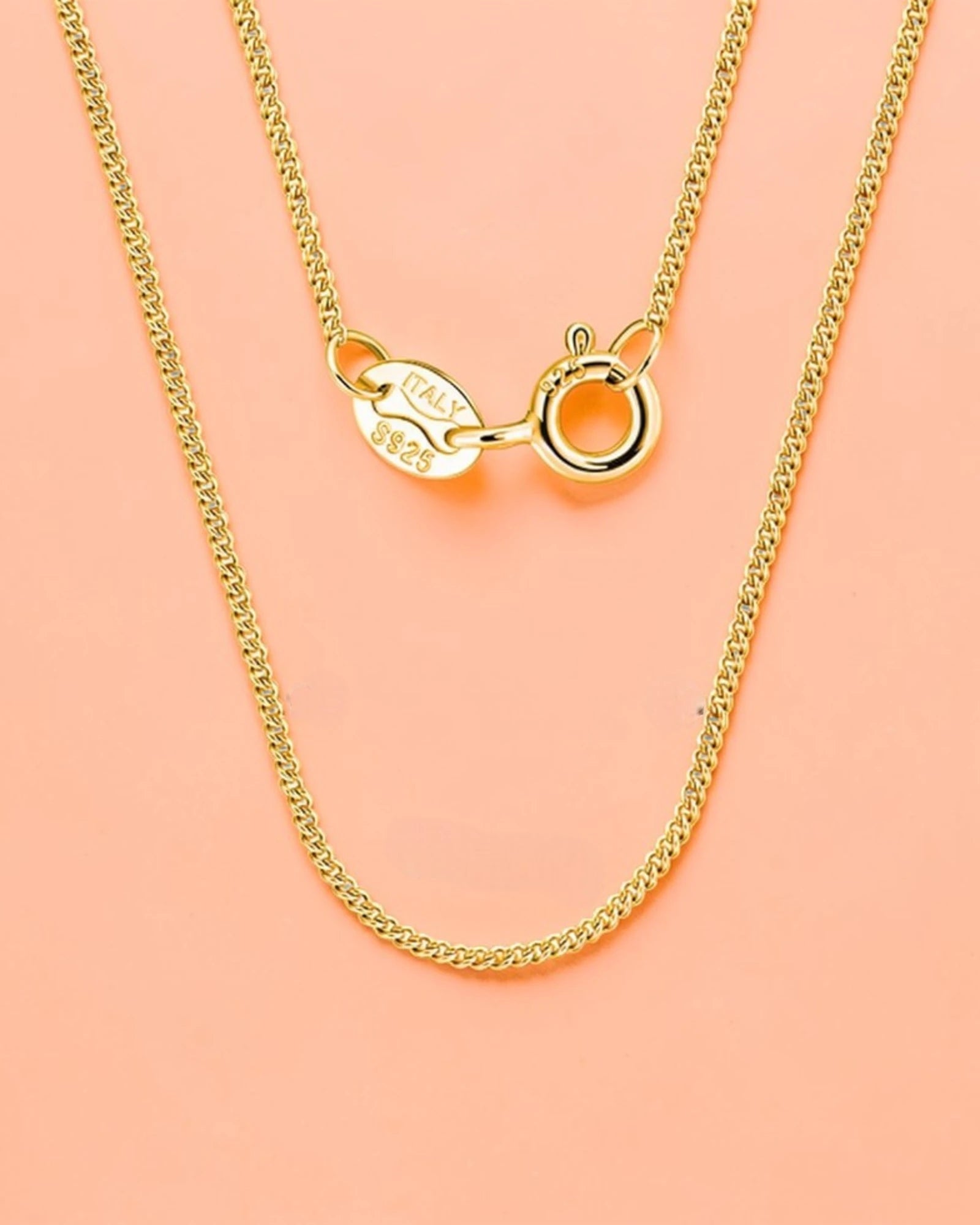 1mm Cuban Link curb Chain